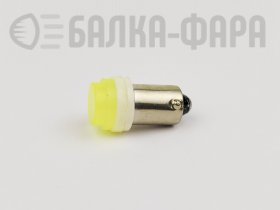 Лампа СВЕТОДИОД 12v BA9SХХХ /T4W/ COB-20mm  /1368&quot;/