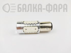 Лампа 12-T25 21/5w (1157) HP7.5W светод двухконт янтарна /423/