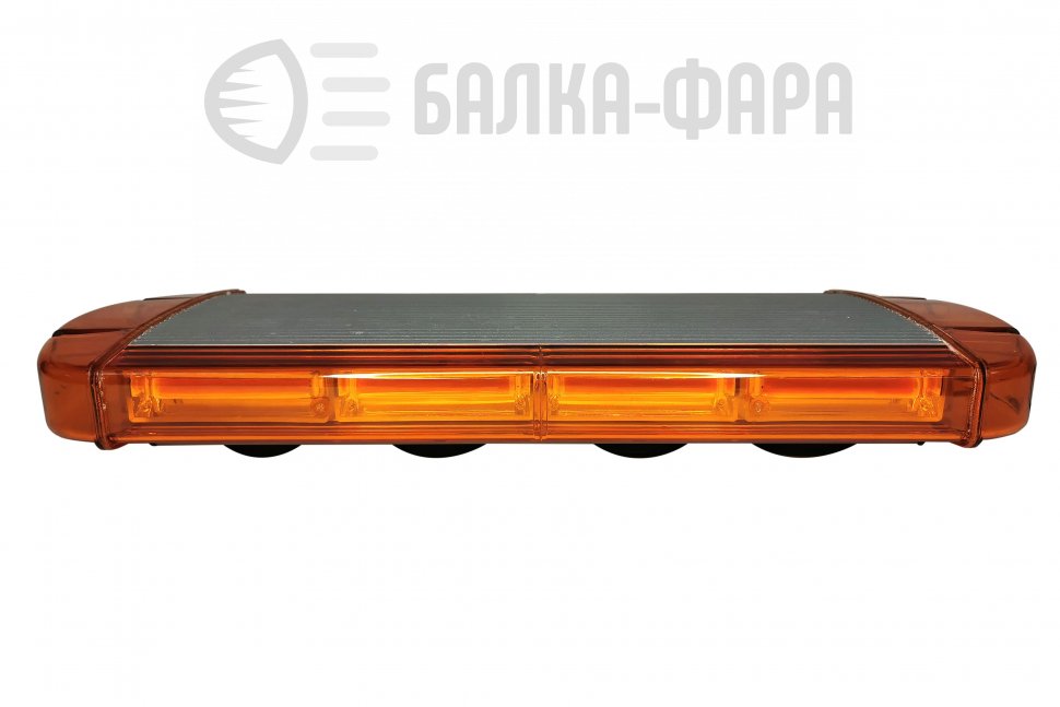 Балка проблесковая 100W желтая  12-24V