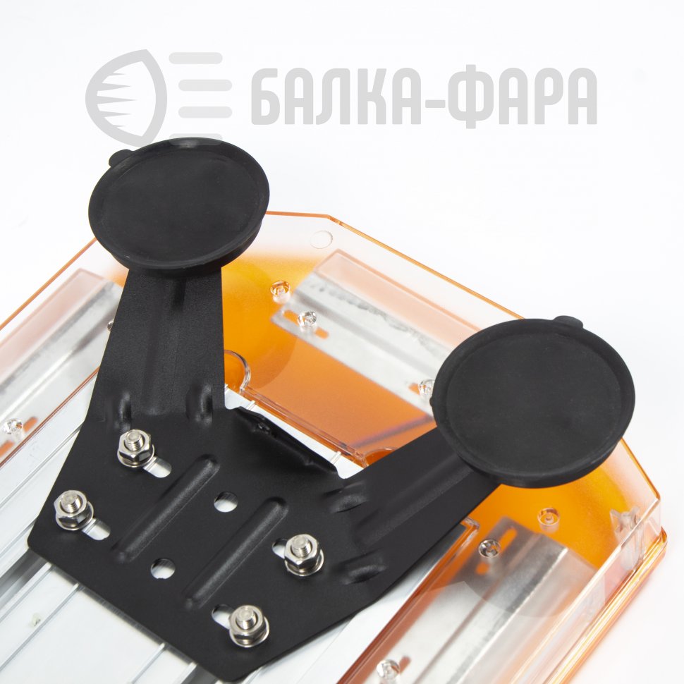 Балка проблесковая 140W желтая 12-24V