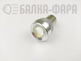 С/д 1157-3w линза  silver