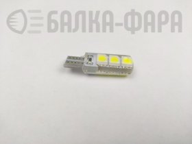 LED лампа t10 диоды 5050 6 шт.